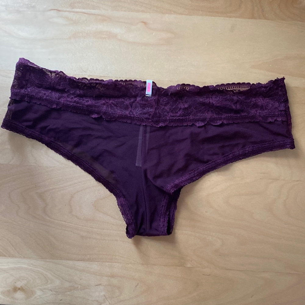 NWOT Pink by Victoria’s Secret extra low rise cheekster